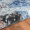 Homeroots 5 x 8 ft. Blue & White Abstract Ocean Area Rug 395932 - alternate 6